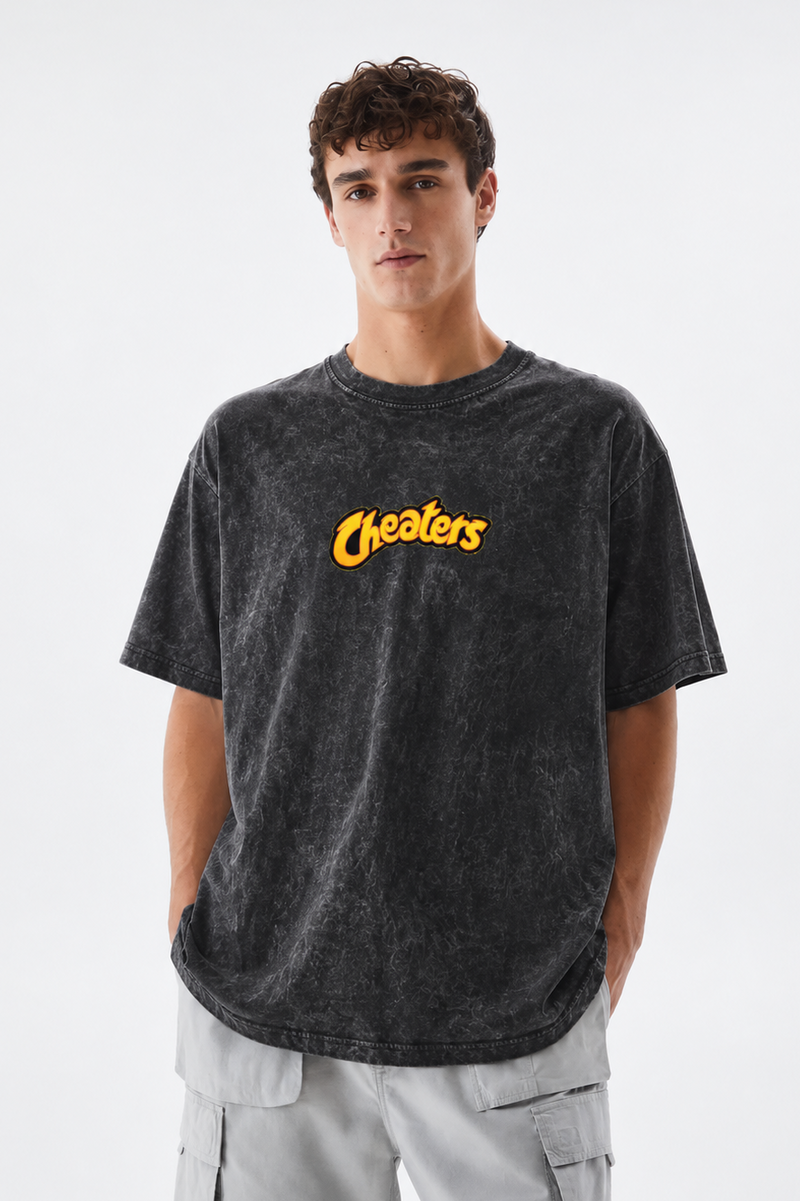 Cheaters Acidwash Oversize T-shirt