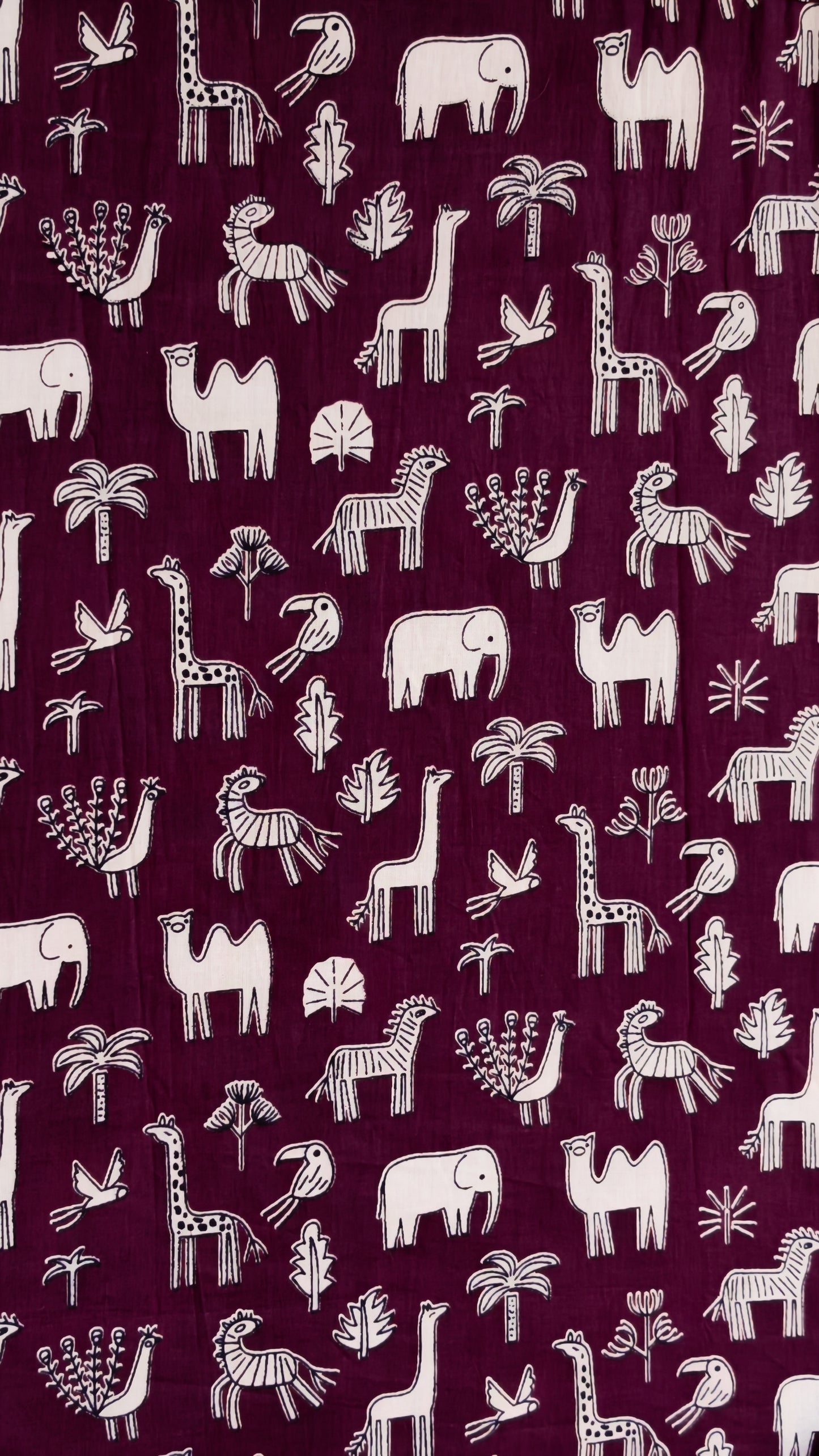 Wine With Animal design Printed Men’s Pure Cotton Shirt