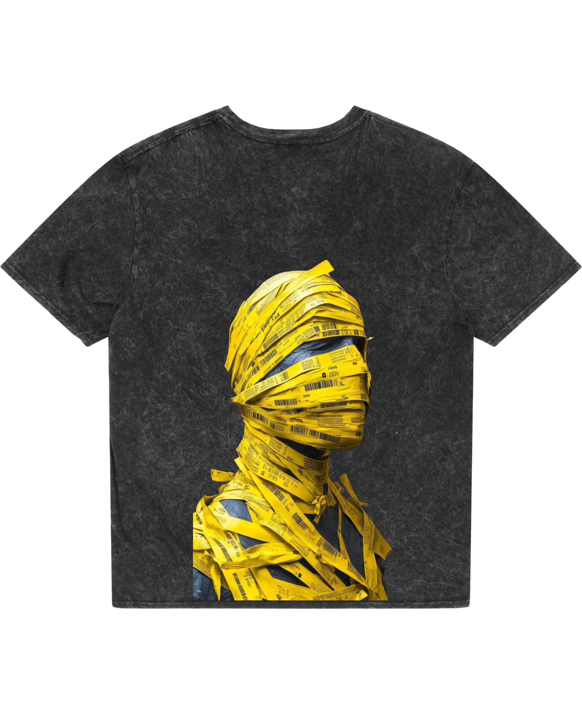 Acidwash Oversized T-shirt Back Design