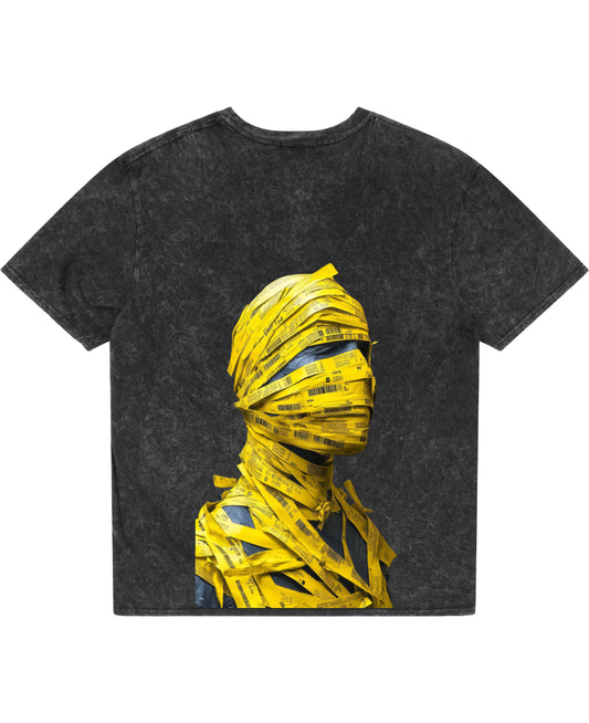 Acidwash Oversized T-shirt Back Design