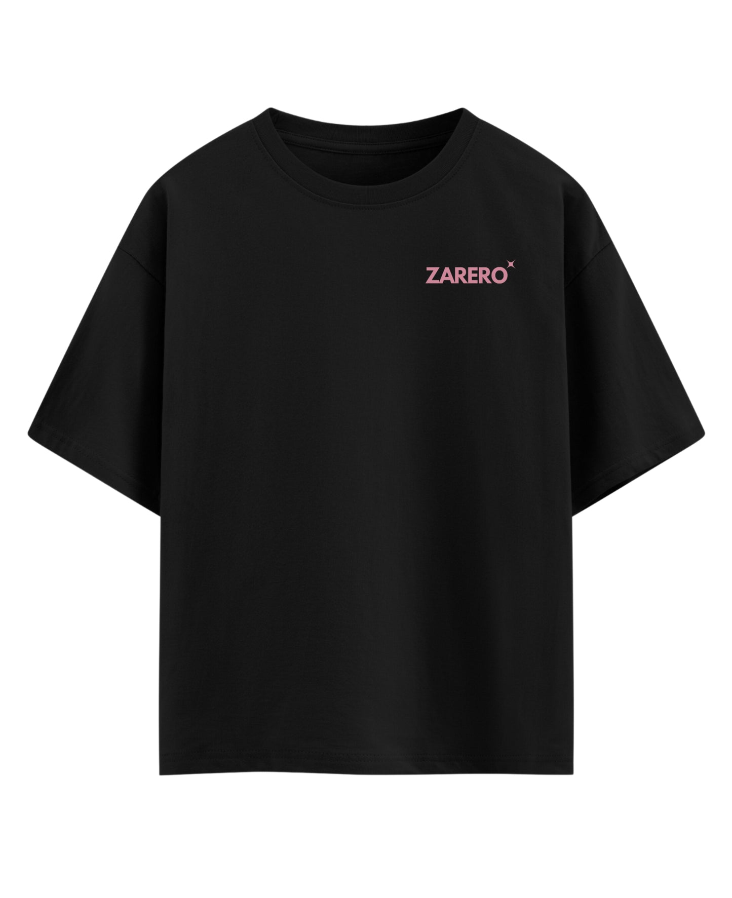 Black Oversized T-shirt Front Design