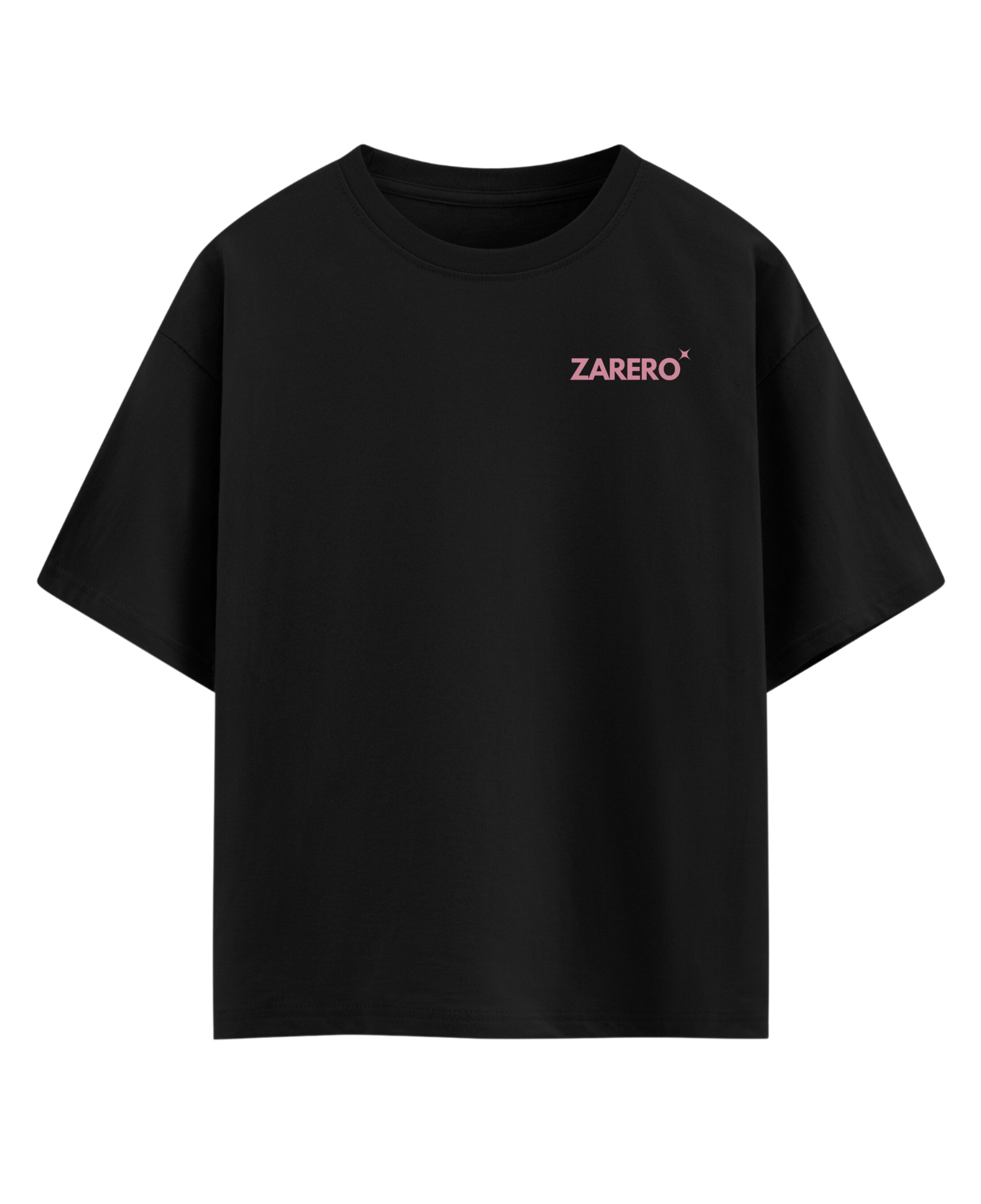 Black Oversized T-shirt Front Design