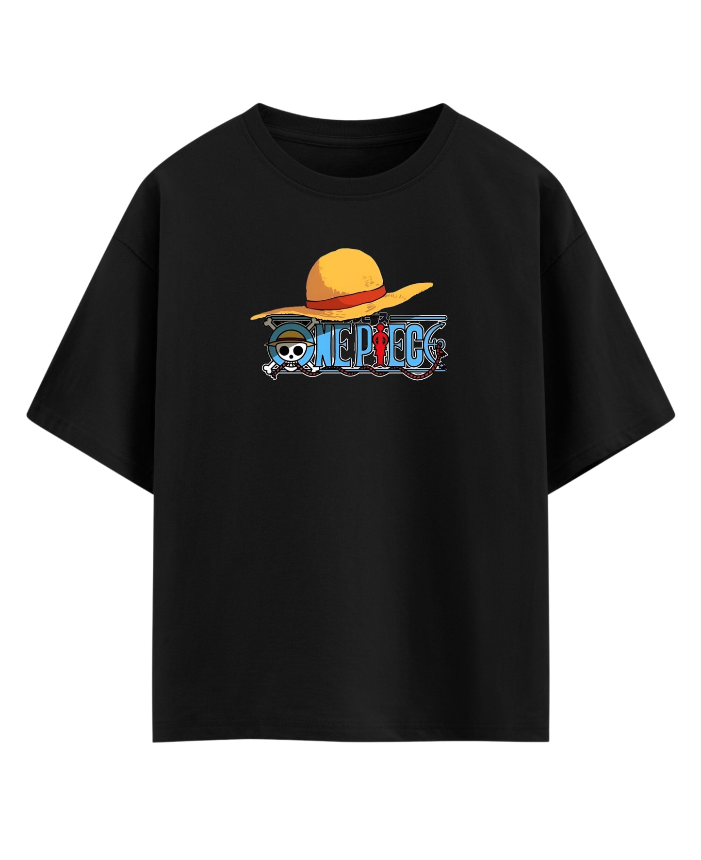 Black Oversized T-shirt Front Design