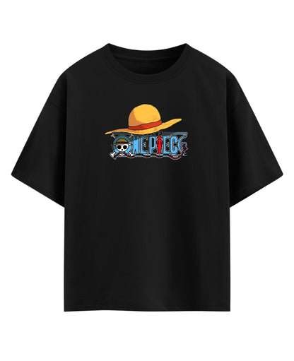 Black Oversized T-shirt Front Design