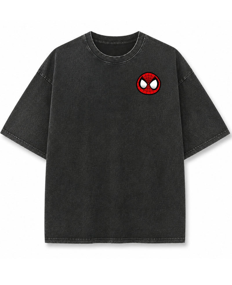 Vintage Fade Wash Oversized T-shirt Front Design