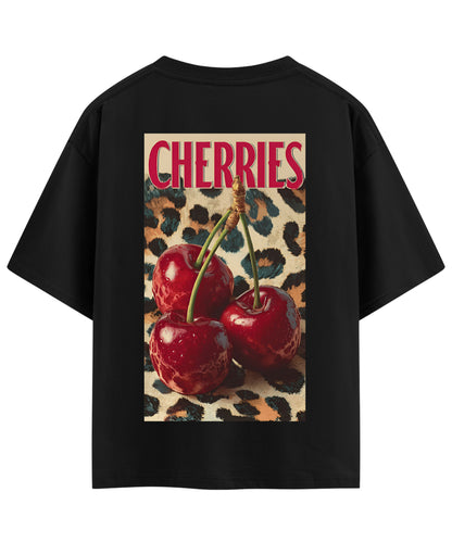 Black Oversized T-shirt Back Design