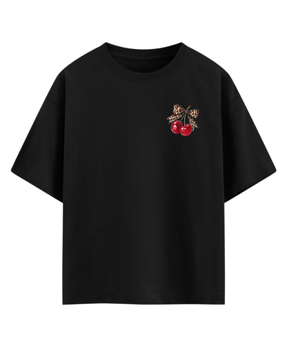 Black Oversized T-shirt Front Design