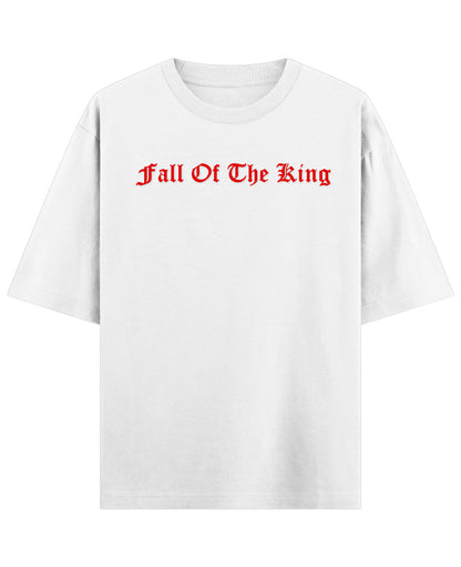 White Oversized T-shirt Front Design