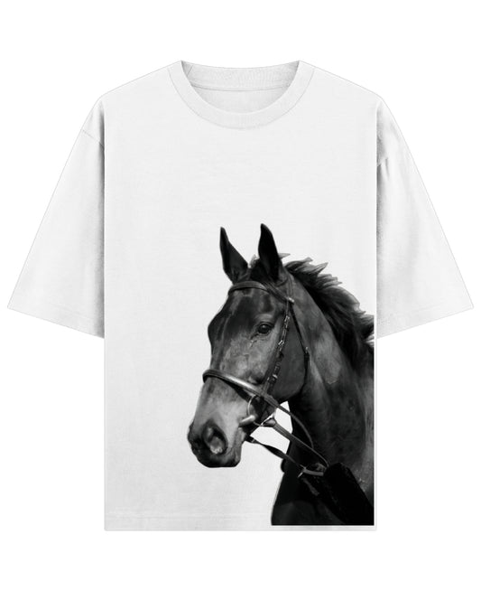 White Oversized T-shirt Front Design